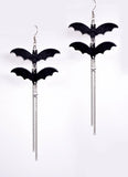 Bat Charm Earrings - In Control Clothing