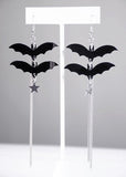 Bat Charm Earrings - In Control Clothing