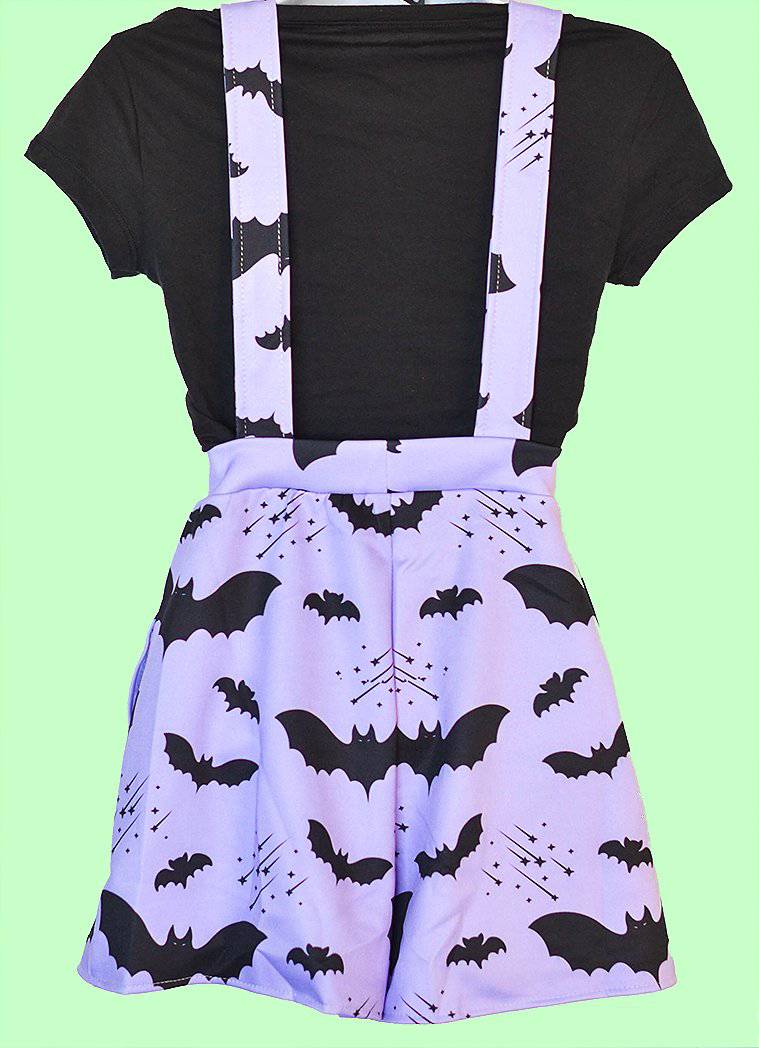 Bat Pattern Overalls - In Control Clothing