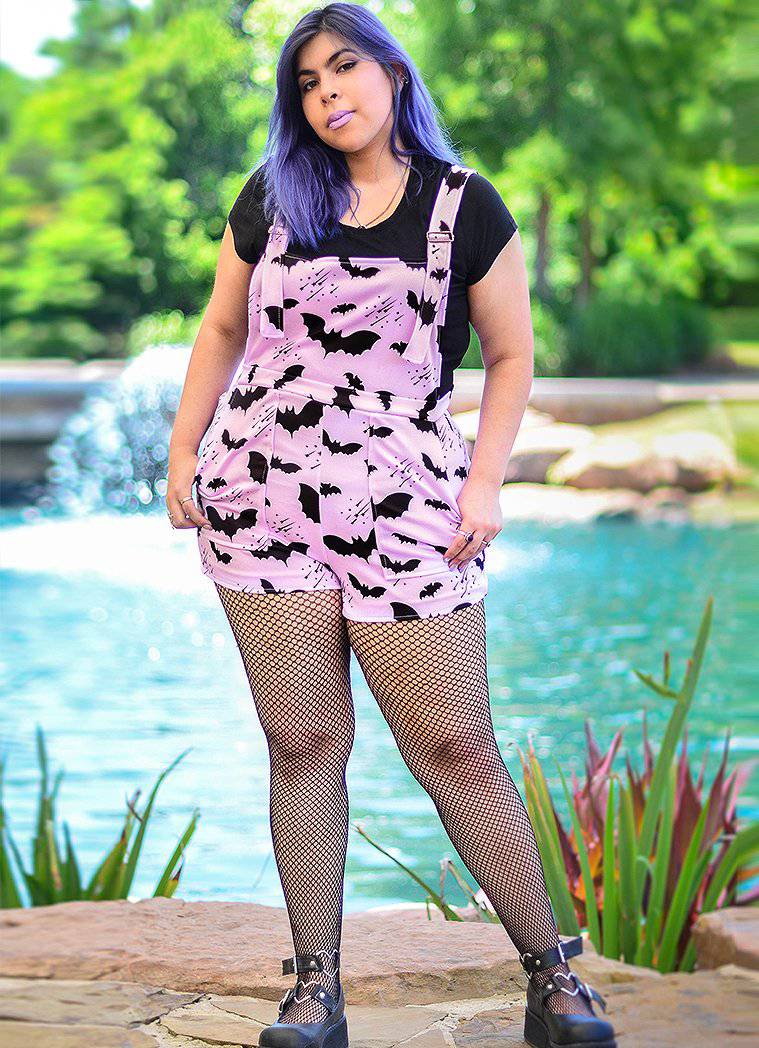 Bat Pattern Overalls - In Control Clothing