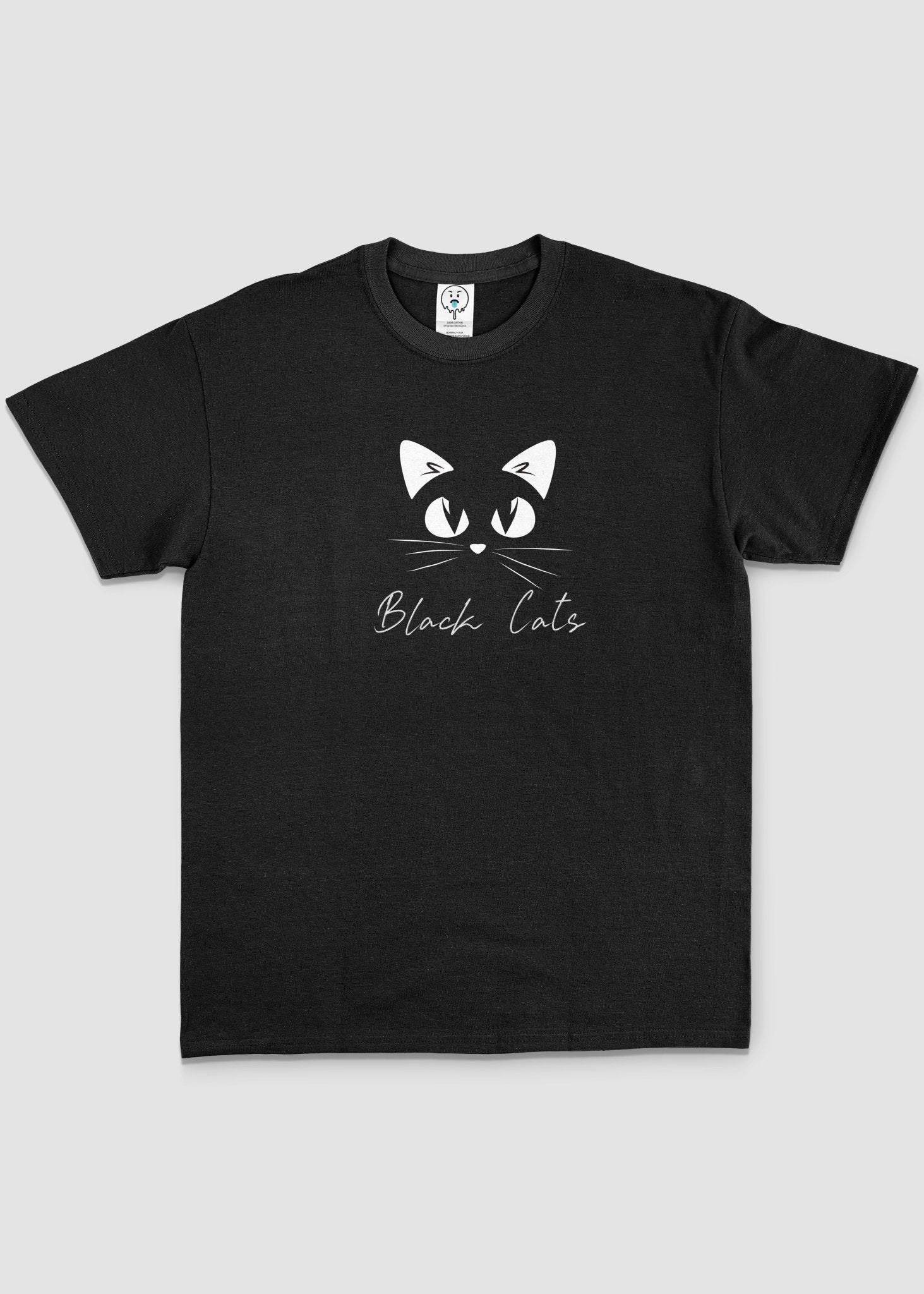 Black Cats Graphic T-Shirt - In Control Clothing