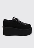 Black Knight Platform Sneakers - In Control Clothing
