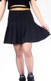Black Out Pleated Skirt - In Control Clothing