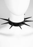 Black Shadow Spike Choker Necklace - In Control Clothing