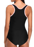 Black Strawberry Milk One Piece Swimsuit - In Control Clothing