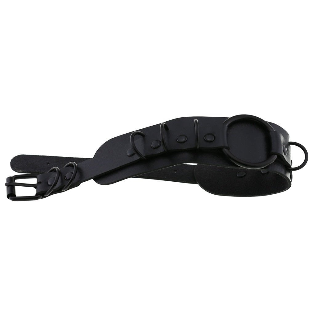 Black Twilight Cyber Choker Necklace - In Control Clothing