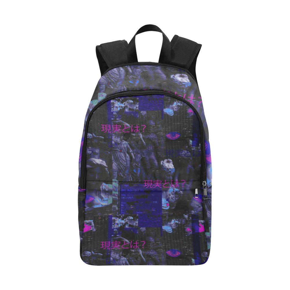 Reality Weirdcore Backpack Fabric Backpack for Adult (Model 1659)