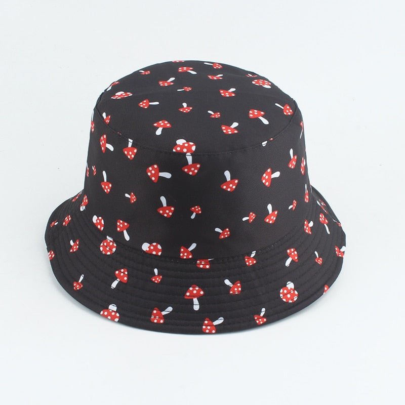 Cartoon Pattern Foldable Bucket Hat - In Control Clothing