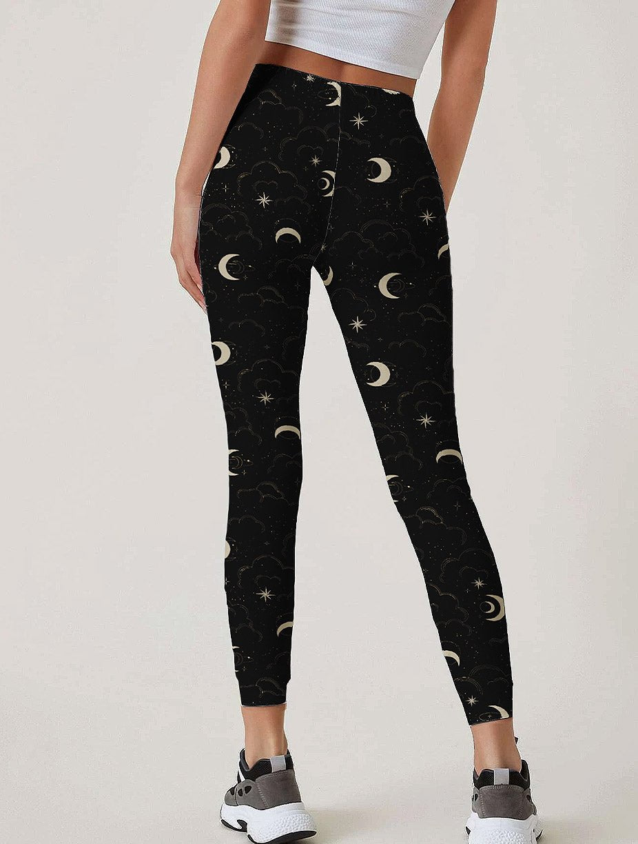 Celestial Moon Leggings - In Control Clothing