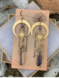Celestial Quartz Earrings - In Control Clothing