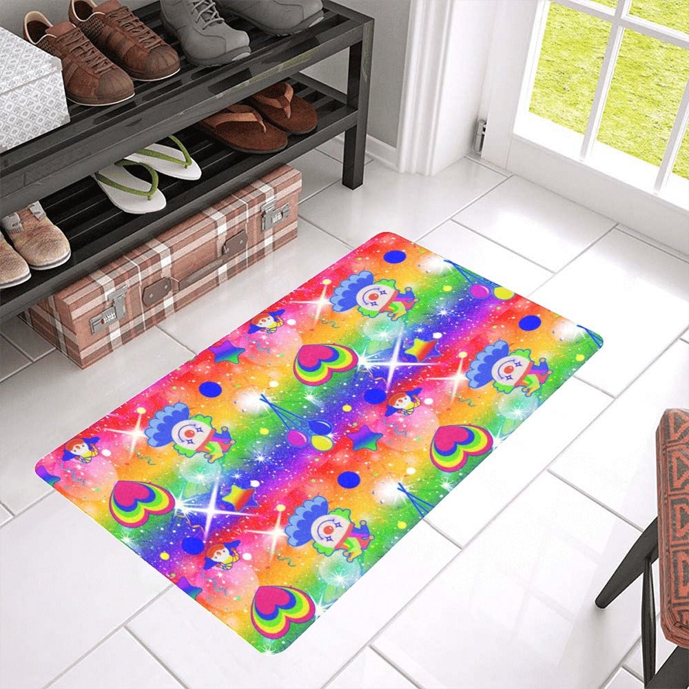 Clown Kei Doormat 30"x18" (Black Base) - In Control Clothing