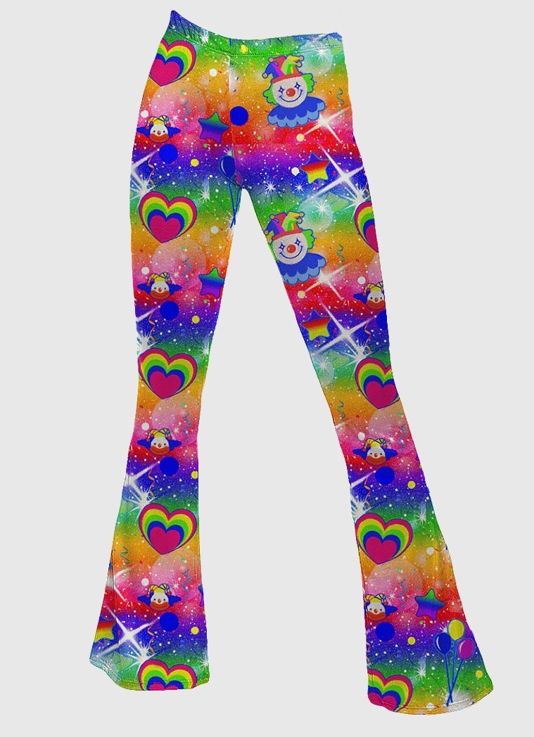 Clown Party Flare Bottoms - In Control Clothing