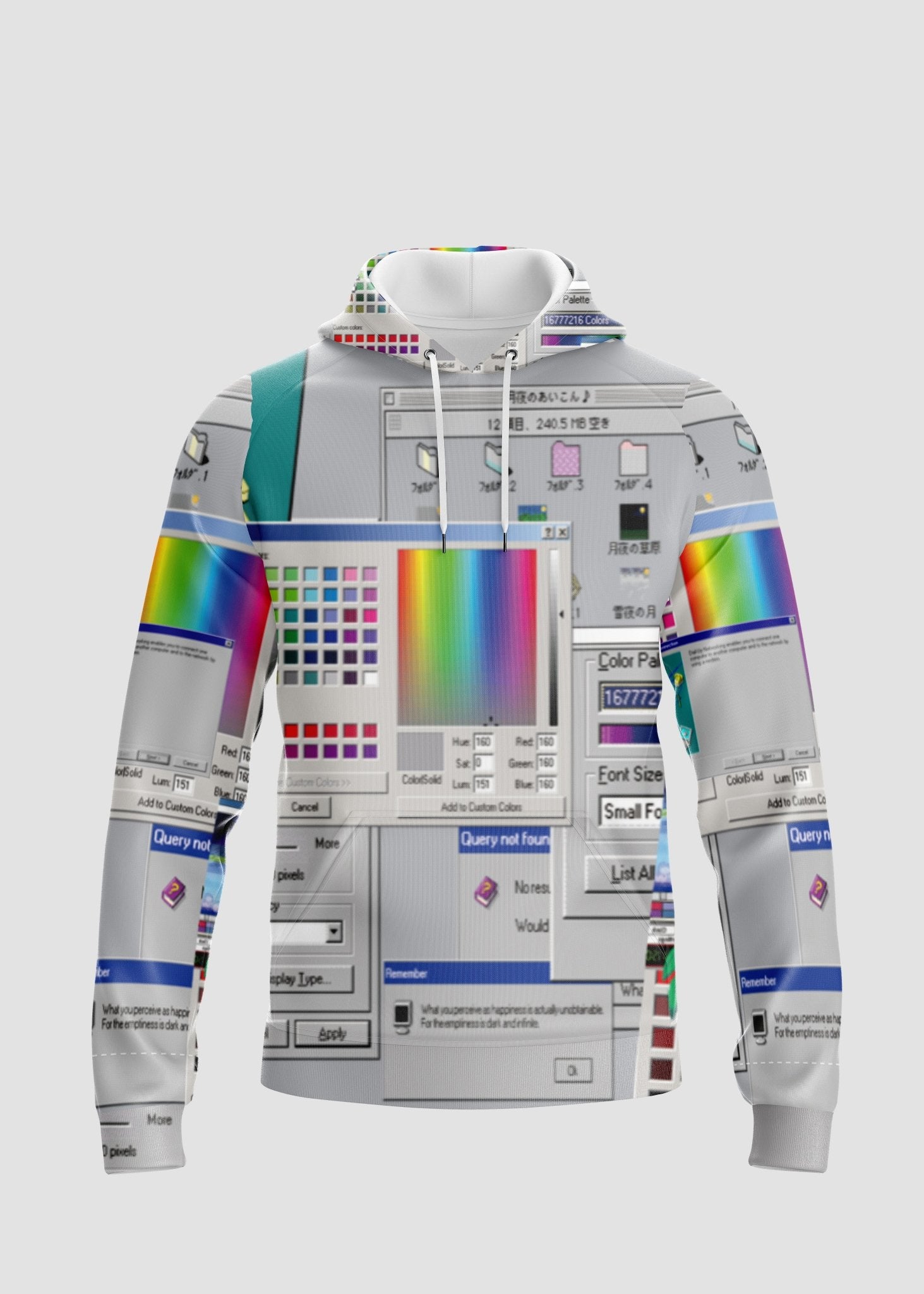 Computer Glitch Hoodie - In Control Clothing