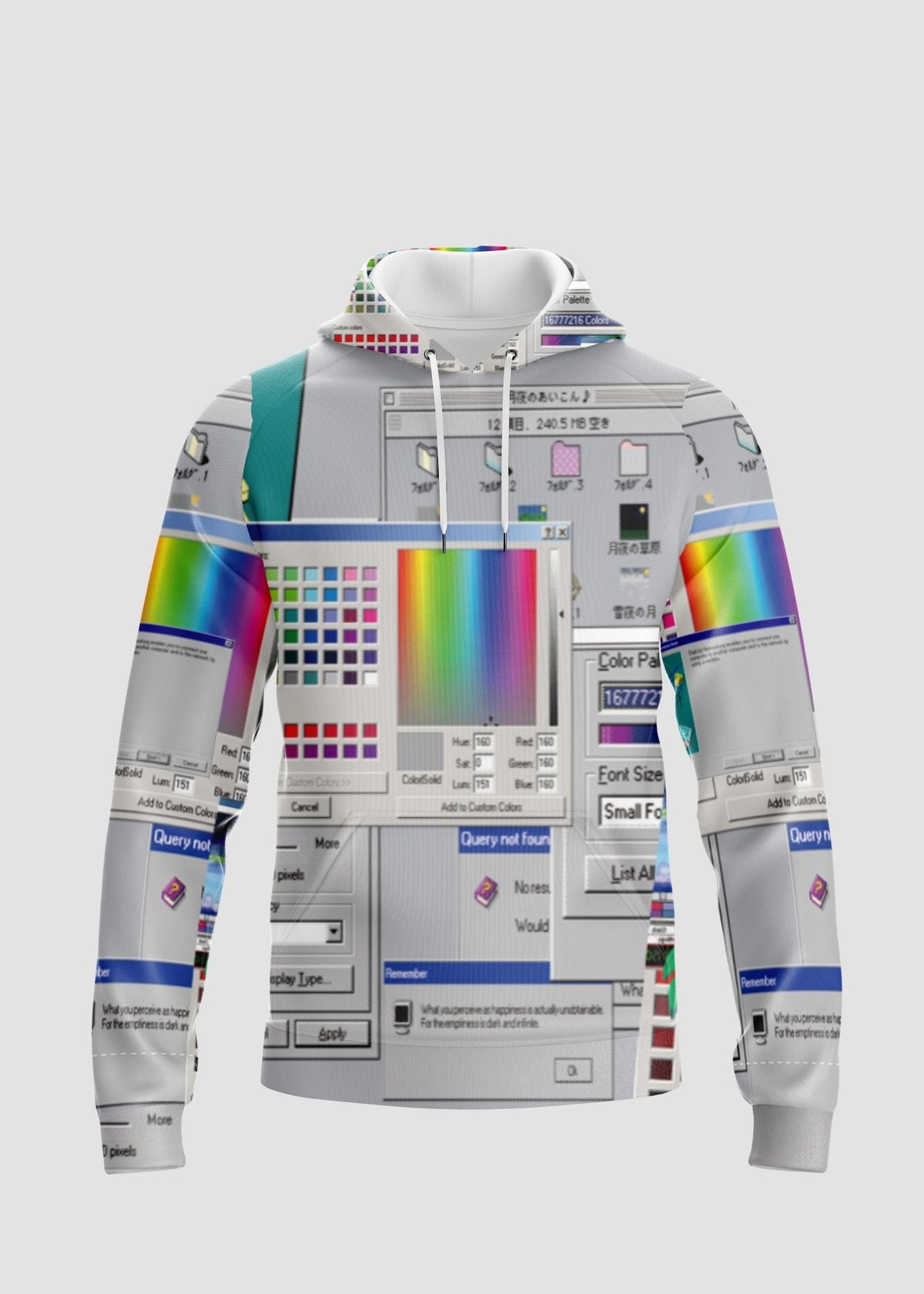 Computer Glitch Hoodie - In Control Clothing