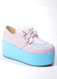 Cotton Candy Platform Creepers - In Control Clothing