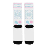Cyber world White Socks - In Control Clothing