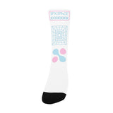 Cyber world White Socks - In Control Clothing
