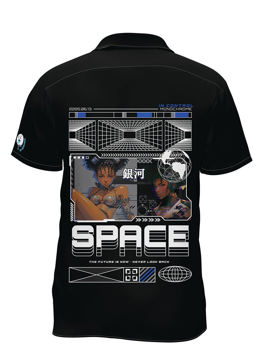 Cyberpunk Sci-Fi Anime Shirt - In Control Clothing