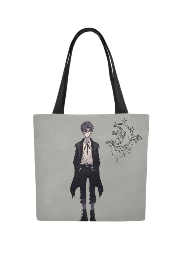 Dark Academia Sun And Moon Sign Tote Bag