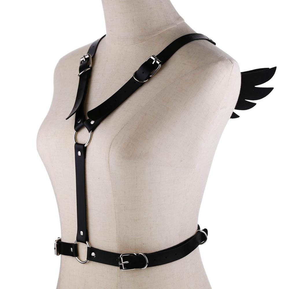 Dark Angel Wings Body Harness - In Control Clothing