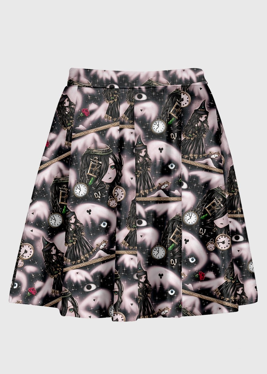 Dreamcore Time Realm Anime Skirt - In Control Clothing
