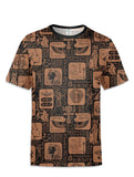 Egypt Hieroglyphics All Over Printed T-Shirt - In Control Clothing
