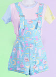 Fairy Kei Pattern Overalls - In Control Clothing