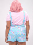 Fairy Kei Pattern Overalls - In Control Clothing