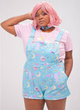 Fairy Kei Pattern Overalls - In Control Clothing