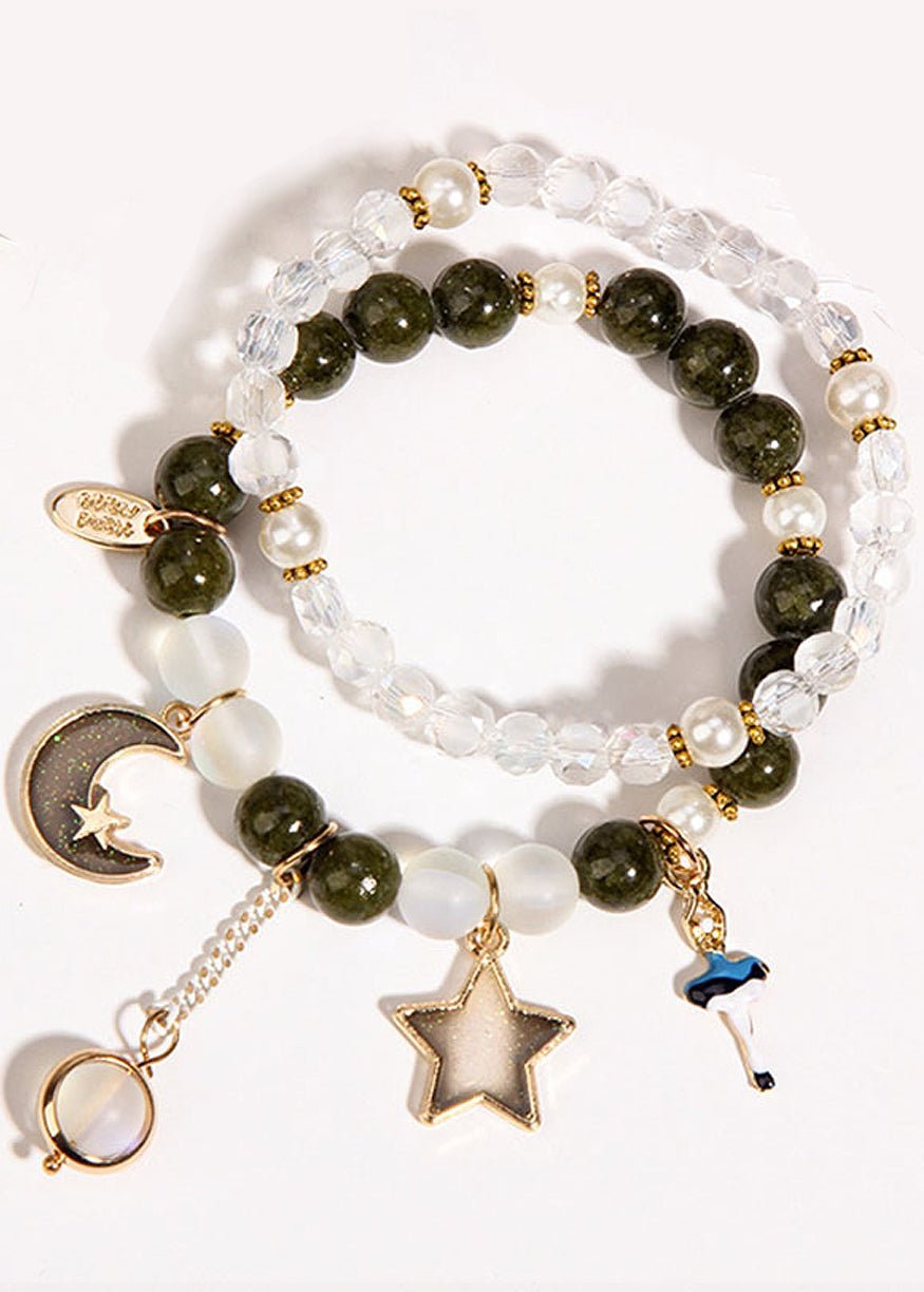 Fairycore Double Layer Crystal Bracelet - In Control Clothing