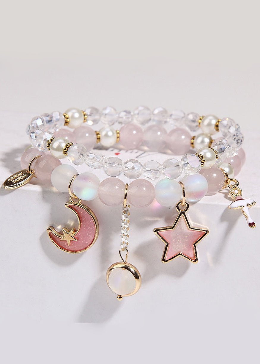 Fairycore Double Layer Crystal Bracelet - In Control Clothing