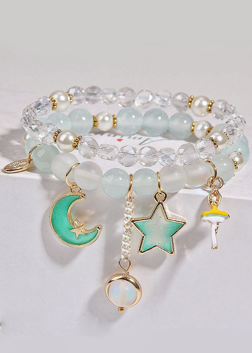 Fairycore Double Layer Crystal Bracelet - In Control Clothing