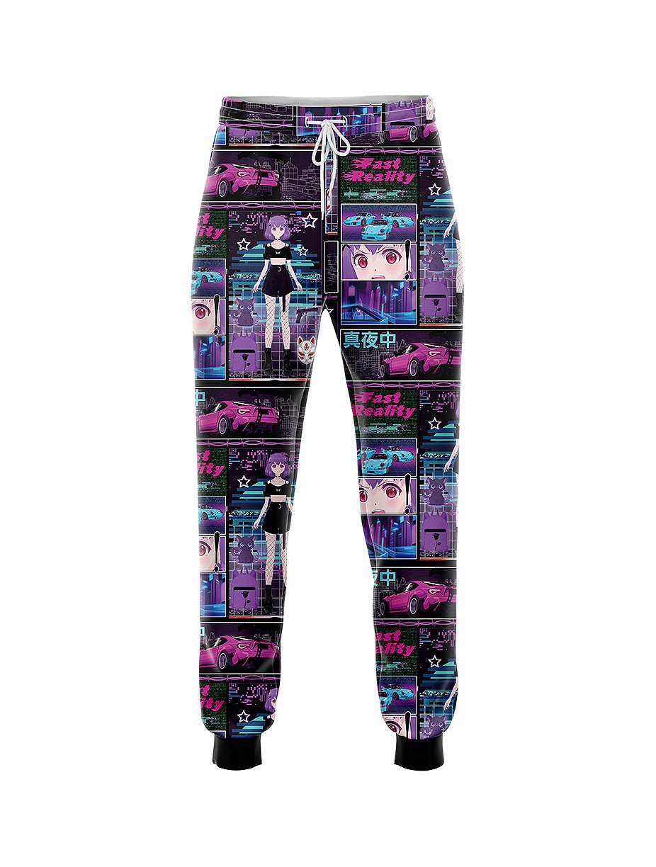 Fast Reality Anime Joggers - In Control Clothing