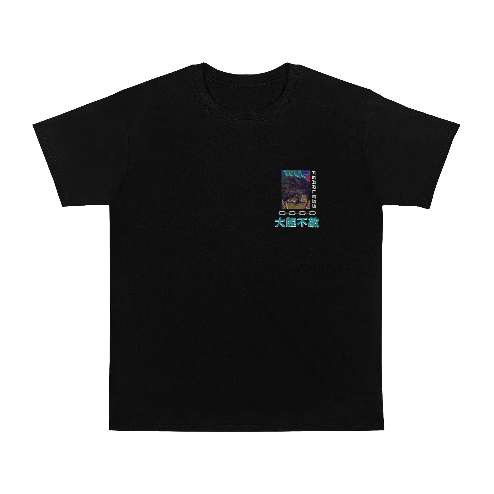 Fearless Anime Graphic Shirt - In Control Clothing