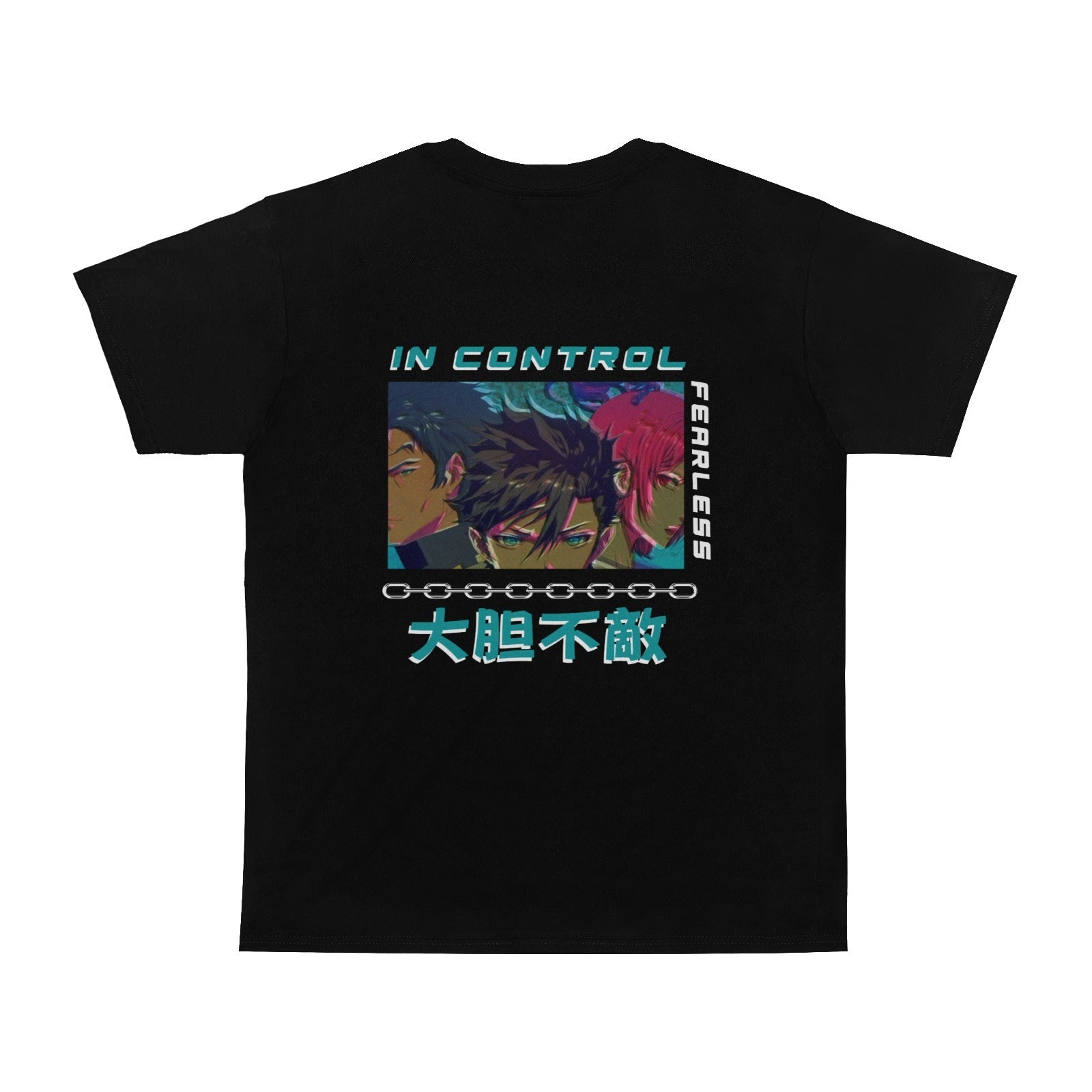 Fearless Anime Graphic Shirt - In Control Clothing