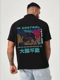 Fearless Anime Hawaiian Shirt - In Control Clothing