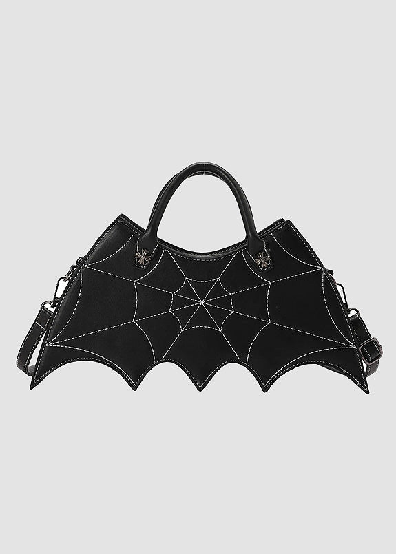 Gothic Bat Queen Crossbody Bag - In Control Clothing
