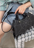 Gothic Bat Queen Crossbody Bag - In Control Clothing