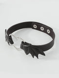 Gothic Midnight Bat Alt Choker Necklace - In Control Clothing