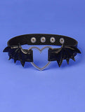 Gothic Midnight Bat Alt Choker Necklace - In Control Clothing