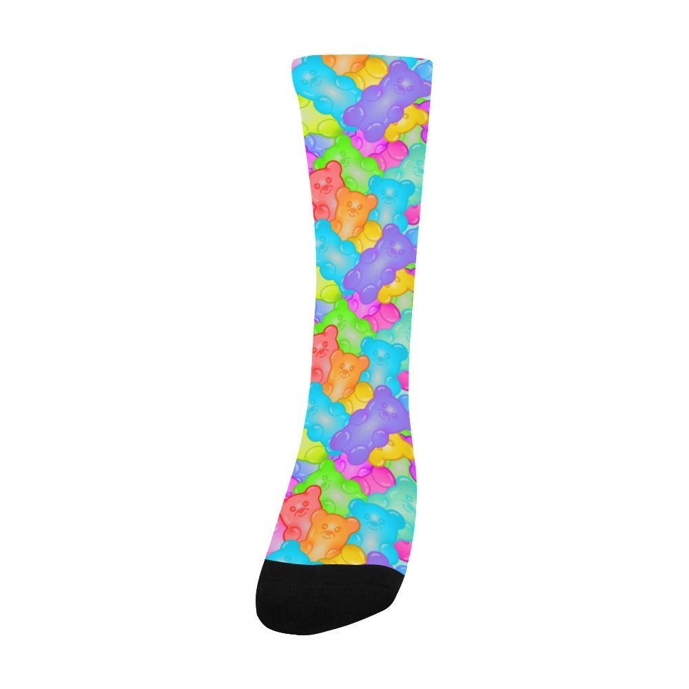Gummy Bear Colorful Crew Socks - In Control Clothing