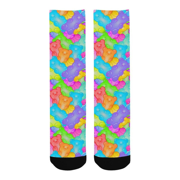 Gummy Bear Colorful Crew Socks