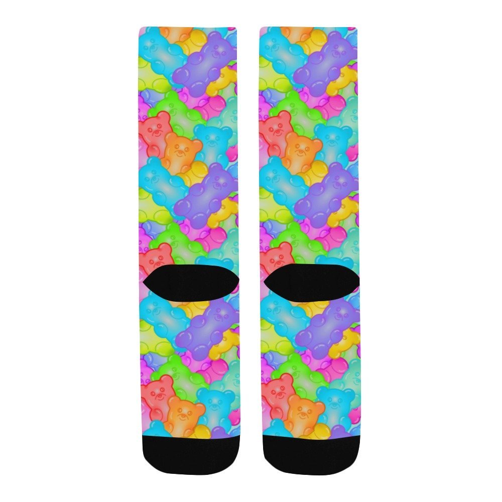 Gummy Bear Colorful Crew Socks - In Control Clothing