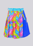 Gummy Bear Pleated Chain Skirt - In Control Clothing