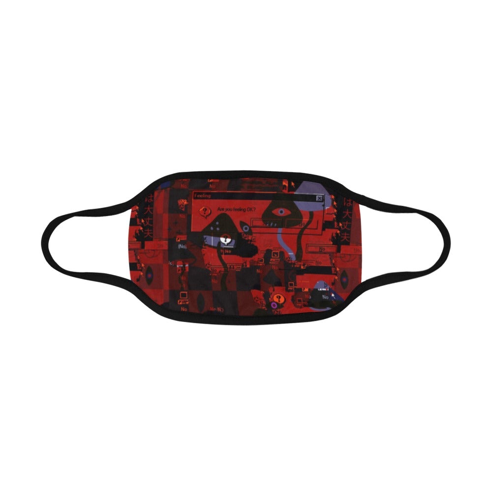 Hacked Mushroom Red Mask - In Control Clothing