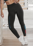 Hannya Black Leggings - In Control Clothing