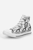 Hannya Mask Are You Afraid Mens High Top - In Control Clothing