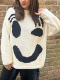 Happy Go Lucky Long Sleeve Sweater - In Control Clothing