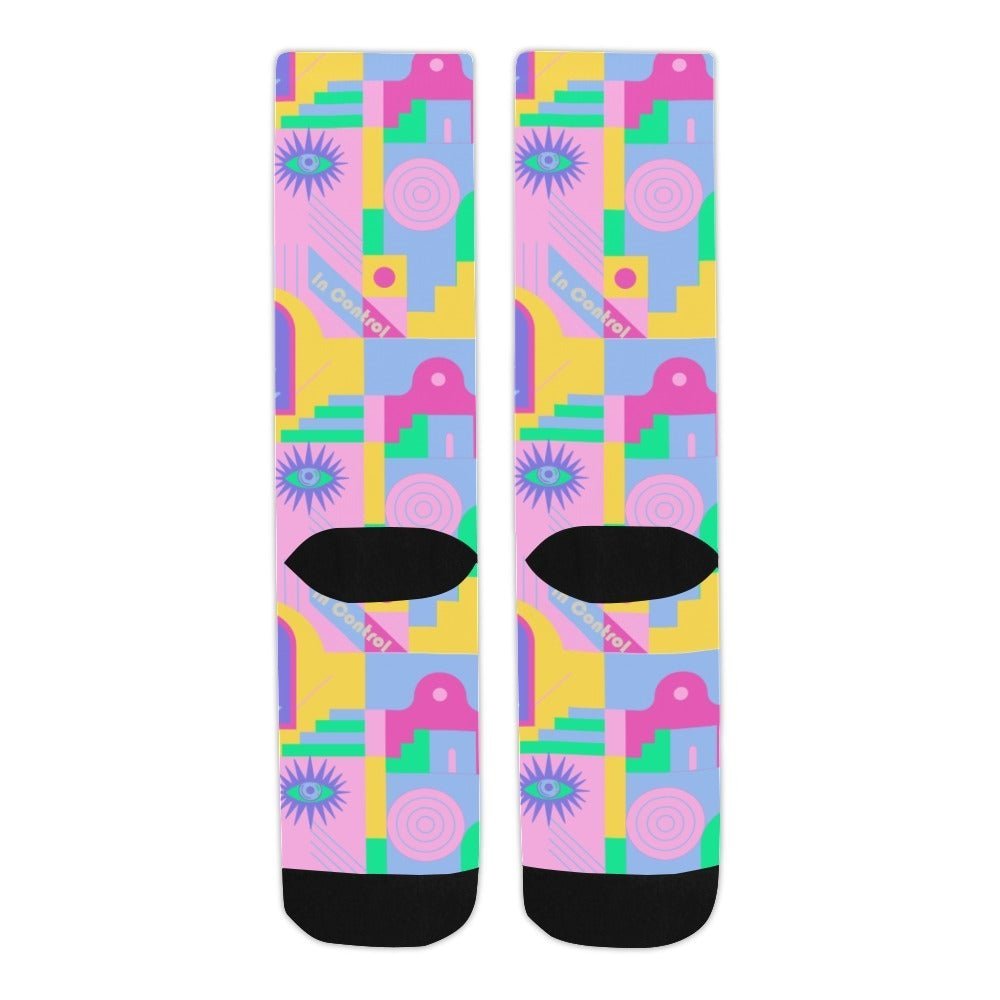 Iméra Abstract Town Crew Socks - In Control Clothing