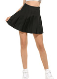 Into The Night Black Pleated Skirt - In Control Clothing